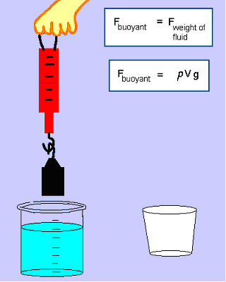 Force Buoyancy Equation